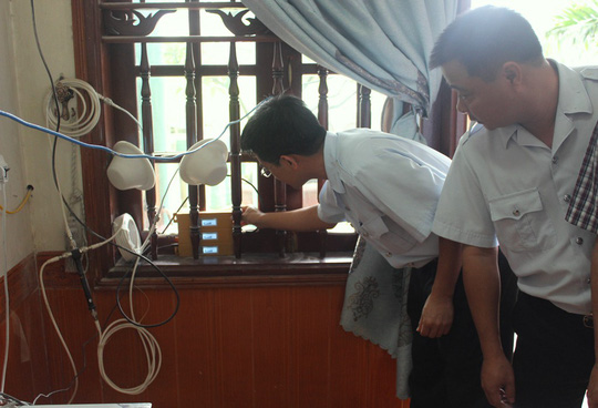 Phát hiện nhóm 11 người Trung Quốc gây nhiễu mạng di động ở TP biên giới Móng Cái