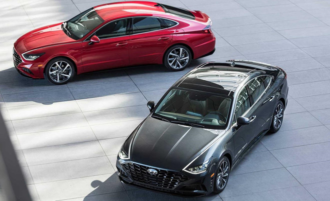 Hyundai Sonata 2020 xuất hiện tại Mỹ