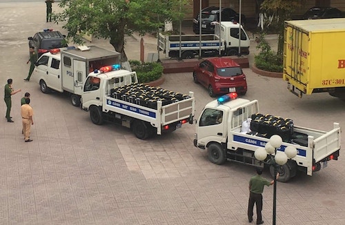 23 tải ma túy vứt lề đường có giá ước tính vài trăm tỷ đồng