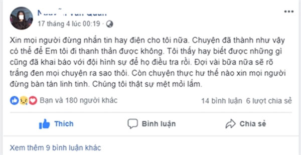Bạn trai nữ sinh nhảy cầu tự tử nói gì sau khi lộ 400 tin nhắn giải thích về việc bị cưỡng ép?