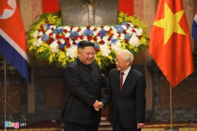 Ông Kim gửi lời cảm ơn Tổng bí thư, Chủ tịch nước Nguyễn Phú Trọng