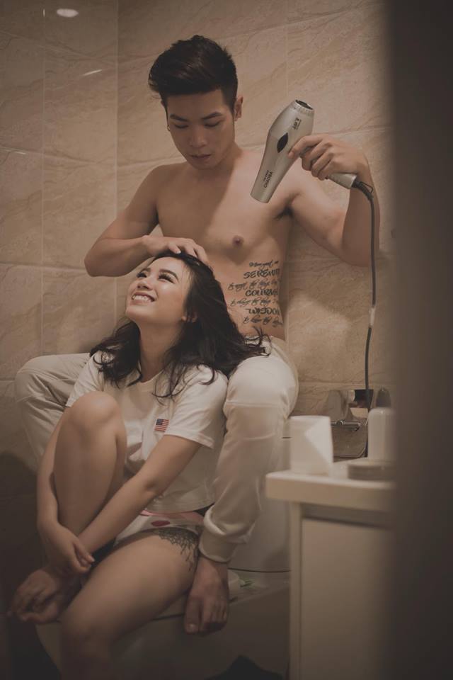 Linh Miu gây xôn xao với bộ ảnh 18+ đủ mọi tư thế cùng bạn trai