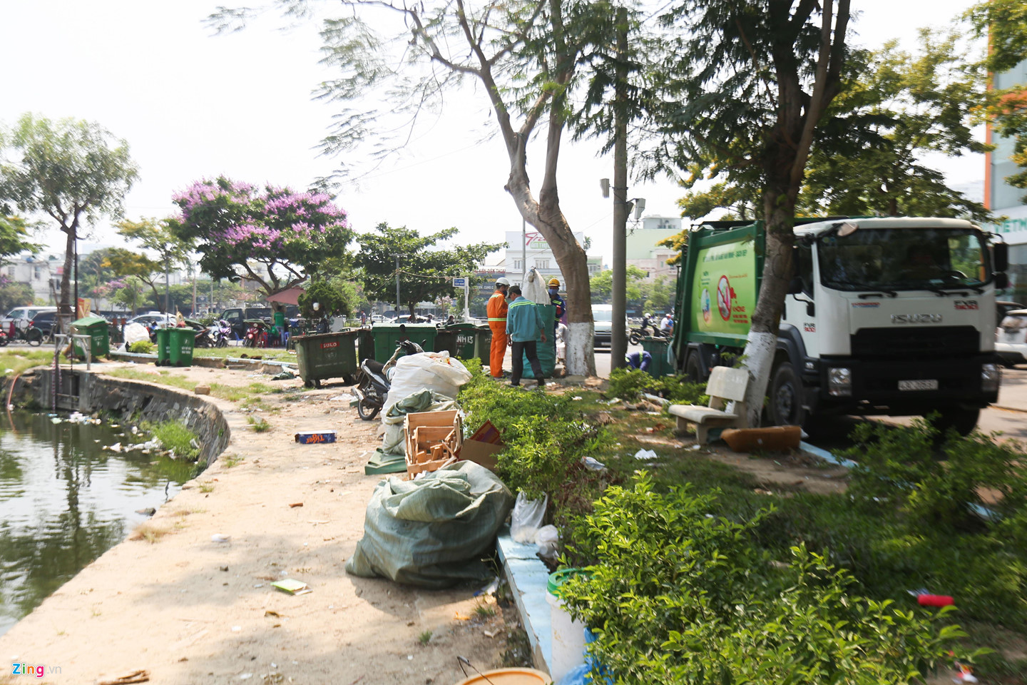 Nhếch nhác quanh lá phổi xanh giữa lòng Đà Nẵng