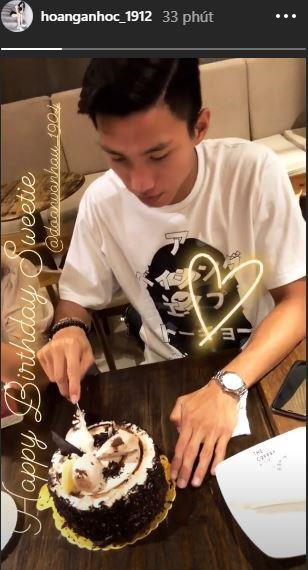 Tiến Dũng, Quang Hải và dàn cầu thủ mừng sinh nhật tuổi 20 của Văn Hậu