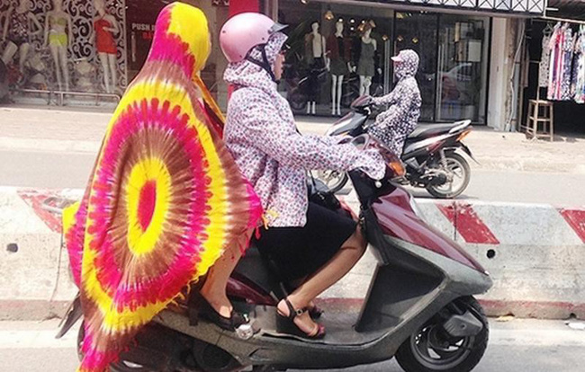Hà Nội, Sài Gòn dắt tay nhau vào mùa nóng chảy mỡ, học ngay các chị ninja bí kíp tránh nắng bất ngờ