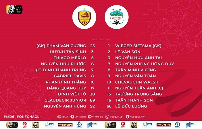 Quảng Nam 3-0 HAGL: Đinh Thanh Trung tỏa sáng, Quảng Nam có chiến thắng đầu tiên tại V.League 2019