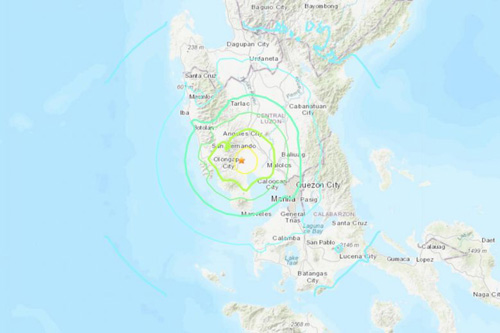 Sập nhà do động đất tại Philippines, ít nhất 5 người chết