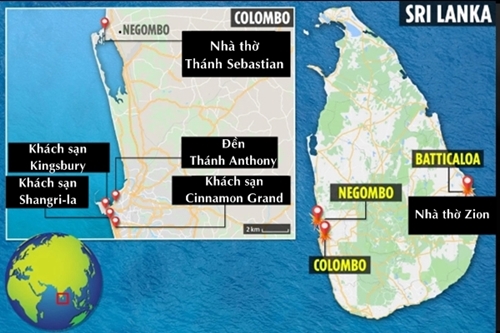 Nhân chứng nhìn thấy bể máu trong nhà thờ Sri Lanka bị nổ