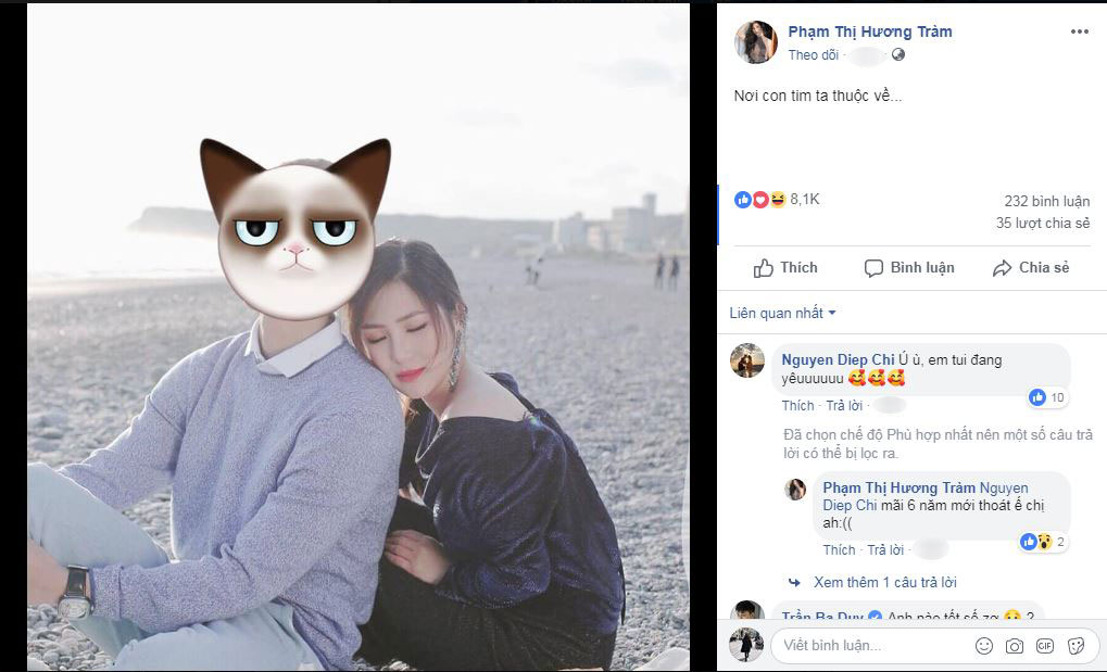 Hương Tràm bất ngờ đăng ảnh dựa đầu vào một chàng trai giấu mặt, dân mạng đổ xô vào chúc mừng thoát kiếp cô đơn