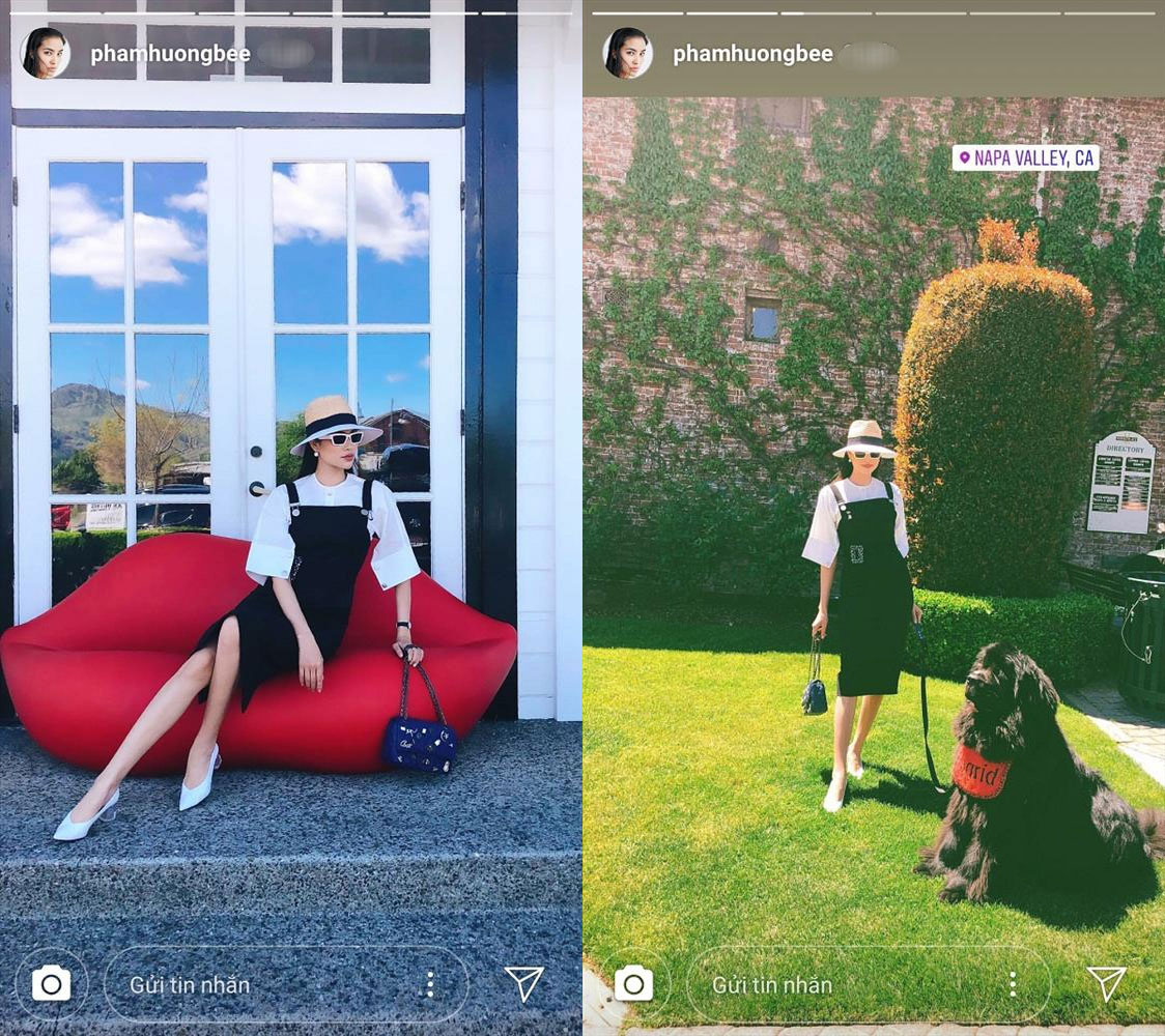 Tin đồn bầu bí vẫn chưa buông tha Phạm Hương khi dân mạng soi ra dấu hiệu bất thường trong bức ảnh mới nhất