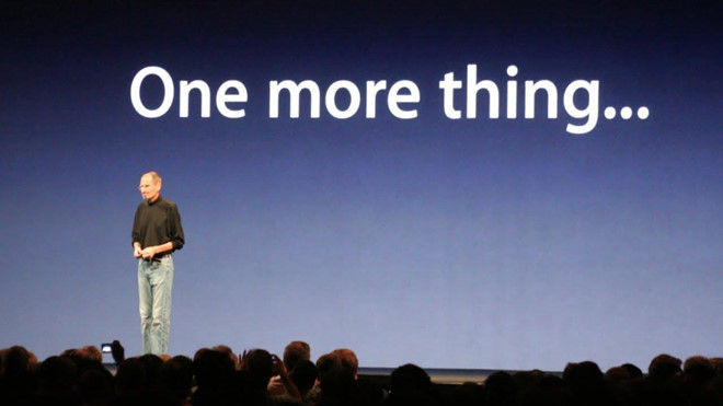 Apple thua kiện hãng đồng hồ chỉ vì câu nói One more thing