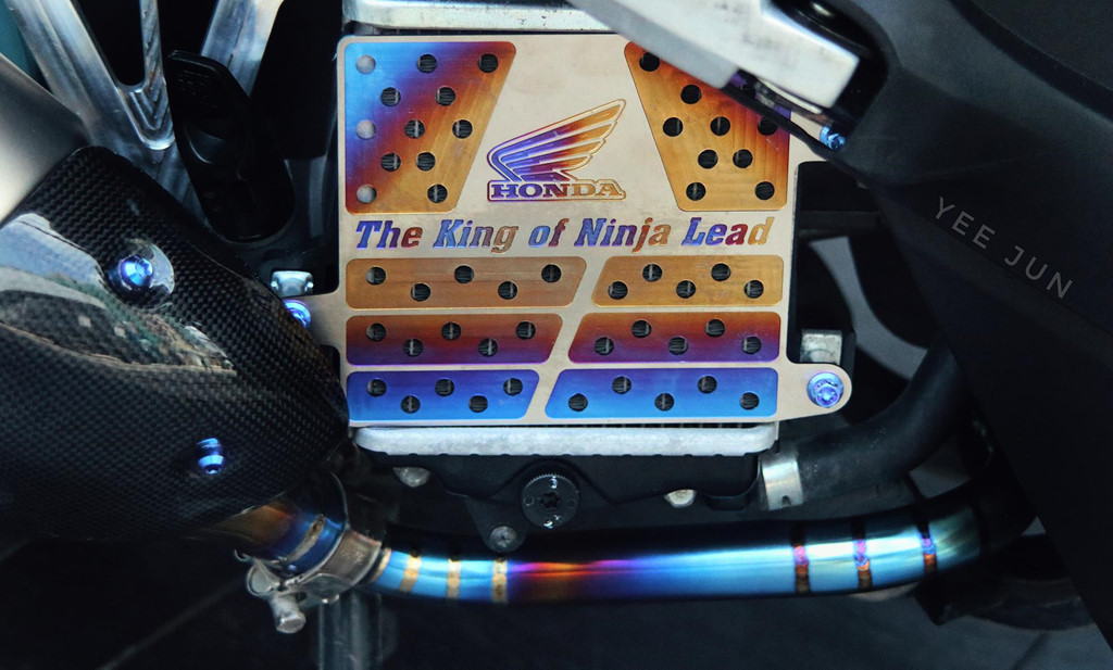 Honda Lead phiên bản vua ninja của biker Cà Mau tốn thêm 100 triệu