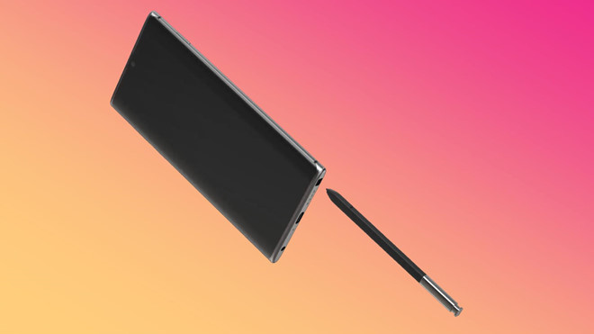 Bản dựng Galaxy Note 10 với màn hình đục lỗ, 4 camera