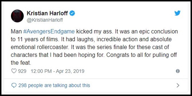 Những khán giả đầu tiên xem Endgame bật khóc: Phim bom tấn đỉnh cao nhất, xúc động nhất từ trước tới nay!