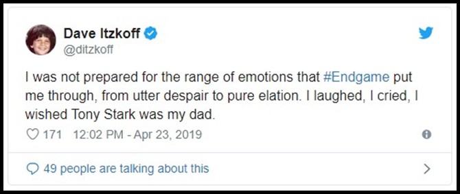 Những khán giả đầu tiên xem Endgame bật khóc: Phim bom tấn đỉnh cao nhất, xúc động nhất từ trước tới nay!