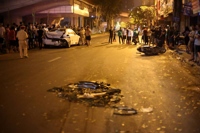 Vụ xe điên đâm liên hoàn khiến nữ công nhân tử vong ở Hà Nội: Tài xế khai gì?