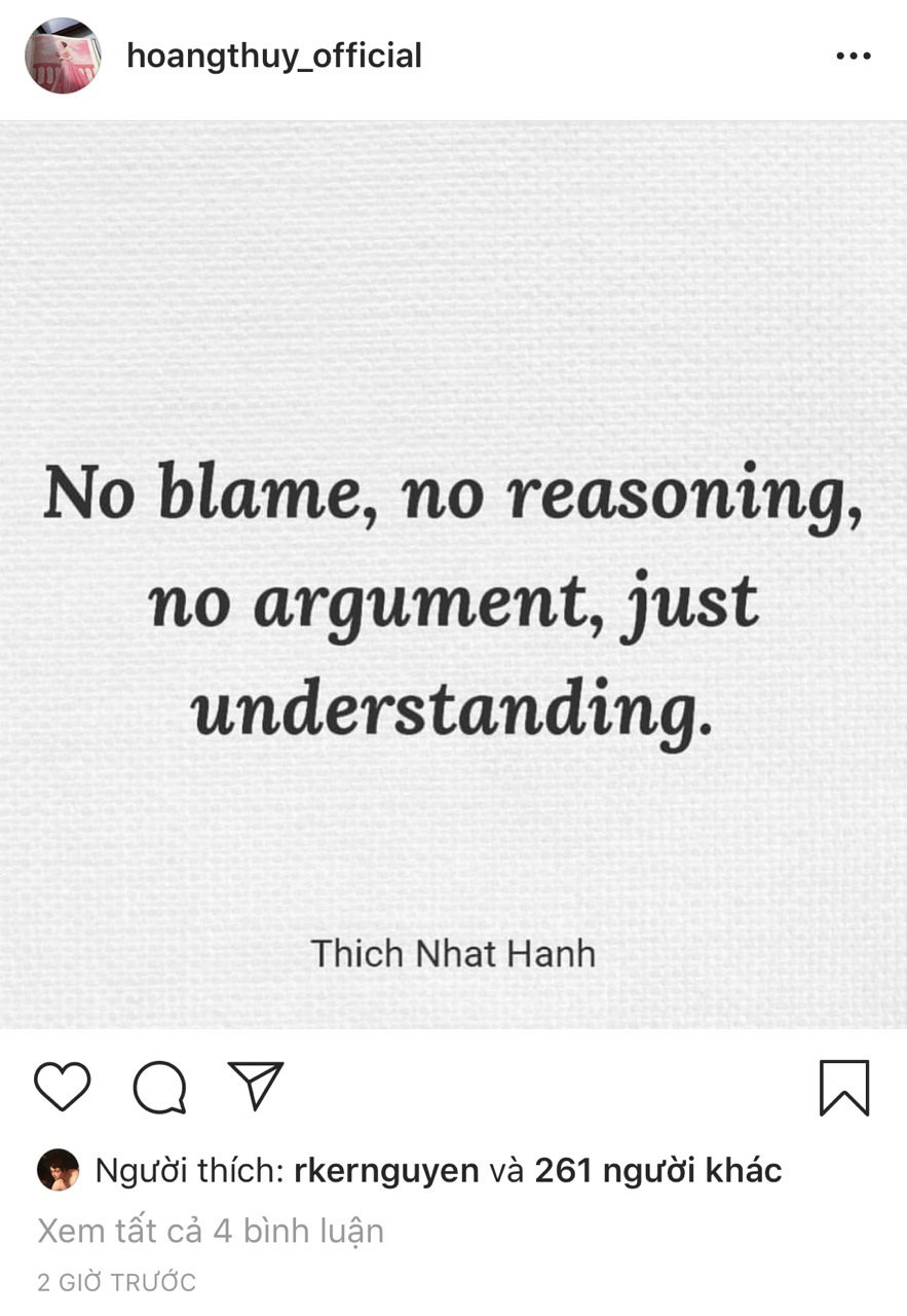 Hoàng Thùy bất ngờ có động thái lạ giữa tin đồn hẹn hò Rocker Nguyễn