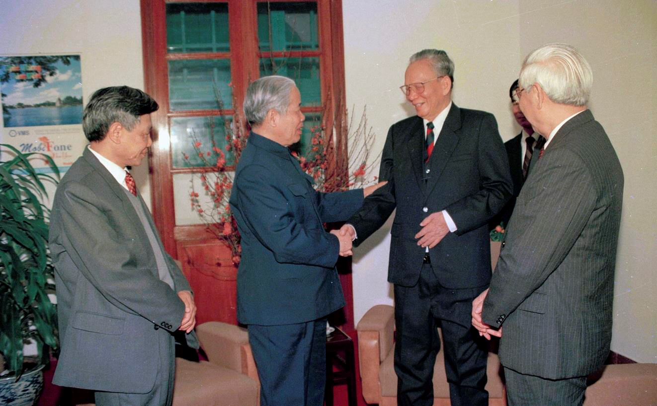 Những khoảnh khắc đáng nhớ của nguyên Chủ tịch nước Lê Đức Anh