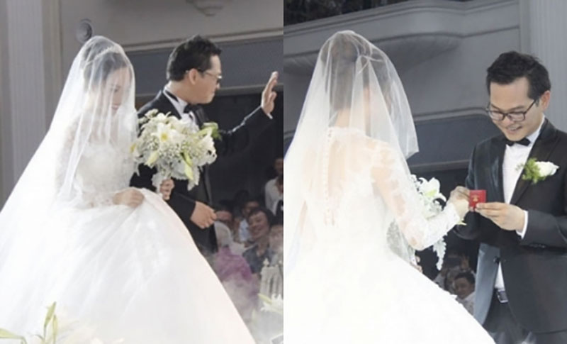 Dàn sao phía Bắc nô nức đến dự đám cưới hoành tráng của NSND Trung Hiếu và vợ trẻ kém gần 2 giáp