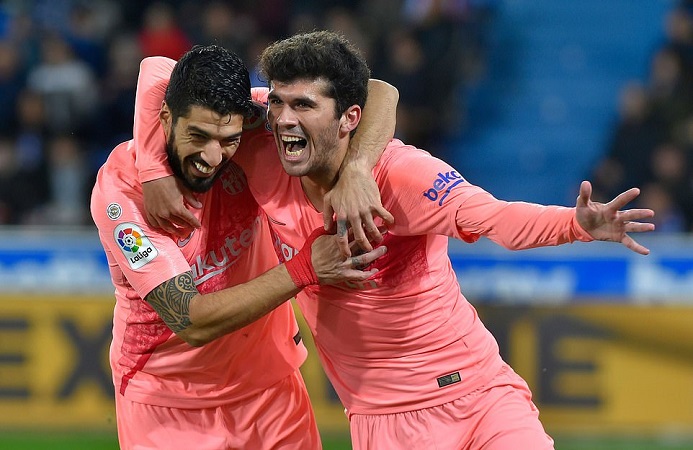 Alaves 0-2 Barca: Suarez nổ súng thay Messi, Barca cách ngôi vô địch đúng 3 điểm Alaves 0-2 Barca: Suarez nổ súng thay Messi, Barca cách ngôi vô địch đúng 3 điểm