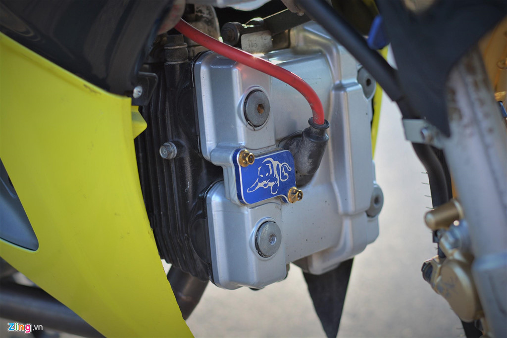 Suzuki Axelo độ động cơ khủng gấp 3 sức mạnh, tốn gần 100 triệu đồng