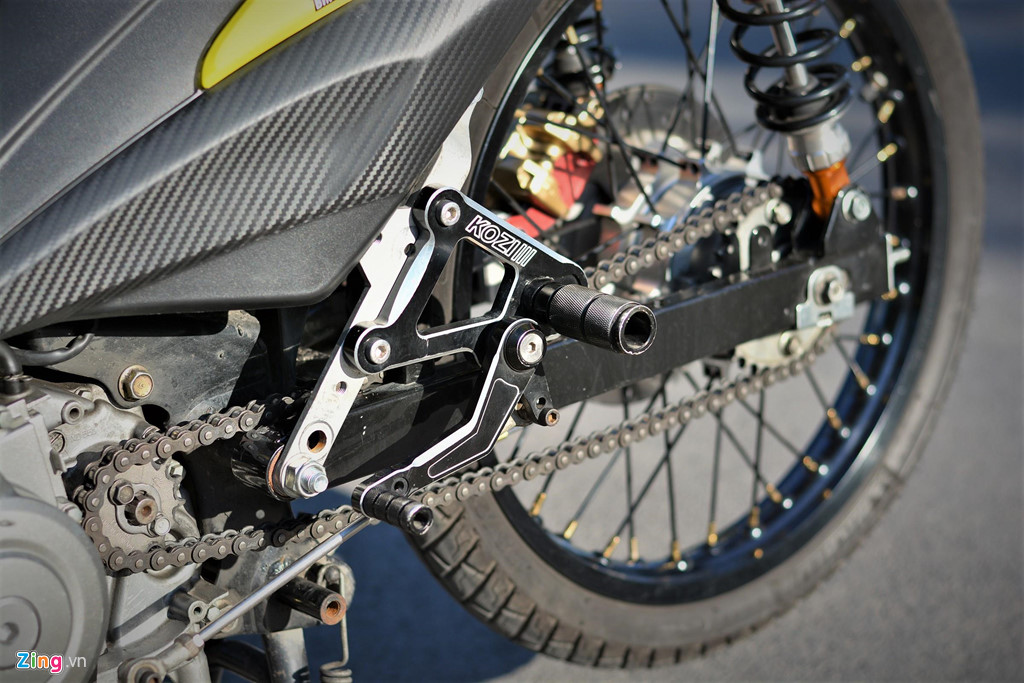 Suzuki Axelo độ động cơ khủng gấp 3 sức mạnh, tốn gần 100 triệu đồng