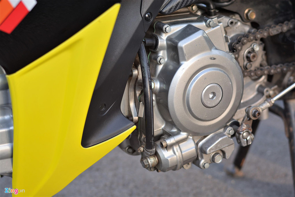 Suzuki Axelo độ động cơ khủng gấp 3 sức mạnh, tốn gần 100 triệu đồng