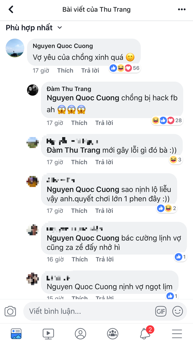 Đàm Thu Trang vừa đăng ảnh, Cường Đô la đã vào nịnh nức nở nhưng lại nhận được câu trả lời phũ từ vợ yêu Đàm Thu Trang vừa đăng ảnh, Cường Đô la đã vào nịnh nức nở nhưng lại nhận được câu trả lời phũ từ vợ yêu