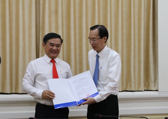 Giám đốc Sở Xây dựng TP.HCM làm Bí thư Quận uỷ quận 3