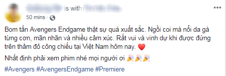 Khán giả Việt xúc động sững sờ, phấn khích tột độ sau suất chiếu ENDGAME đầu tiên