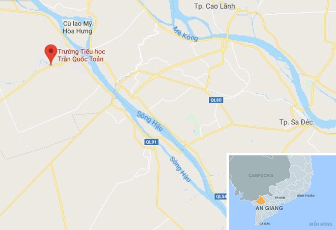 Người đàn ông bị tình nghi dâm ô hàng loạt nữ sinh lớp 1