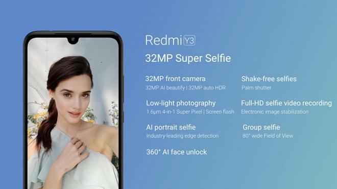 Redmi ra mắt loạt smartphone camera selfie 32 MP giá rẻ không ngờ