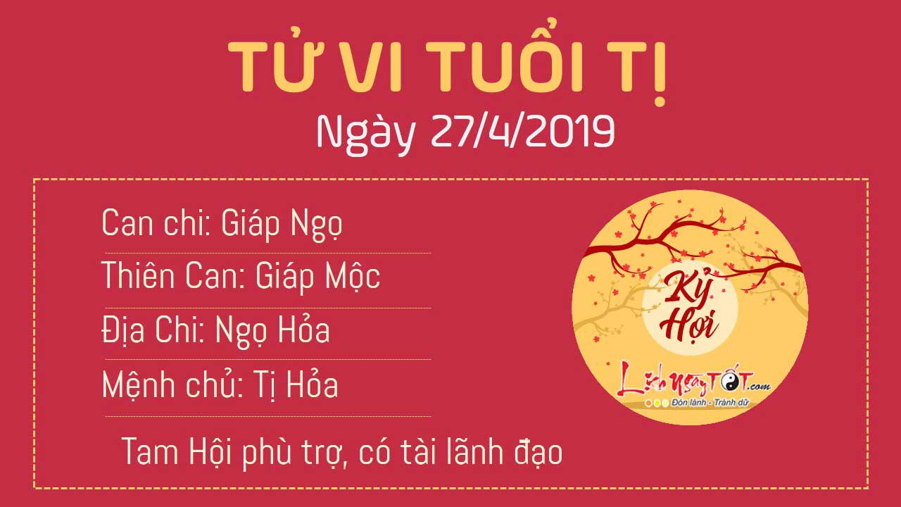 Tử vi thứ 7 ngày 27/4/2019 của 12 con giáp: Thìn phát tài, Thân bị Thiên Quan giáng họa