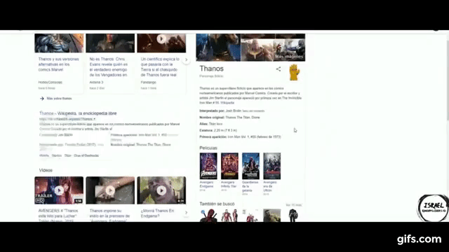 Google có chiêu trò mới, cứ search Thanos là sẽ có bất ngờ xảy ra