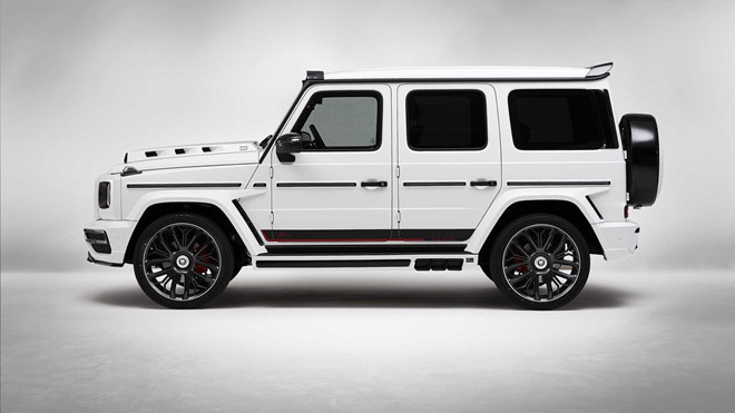 SUV offroad huyền thoại Mercedes-AMG G63 độ 6 ống xả, tăng sức mạnh