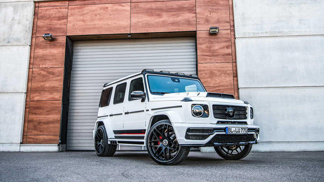 SUV offroad huyền thoại Mercedes-AMG G63 độ 6 ống xả, tăng sức mạnh