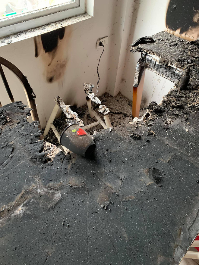 Xôn xao vụ loa không cắm điện phát nổ lúc rạng sáng, nam thanh niên thoát chết trong gang tấc