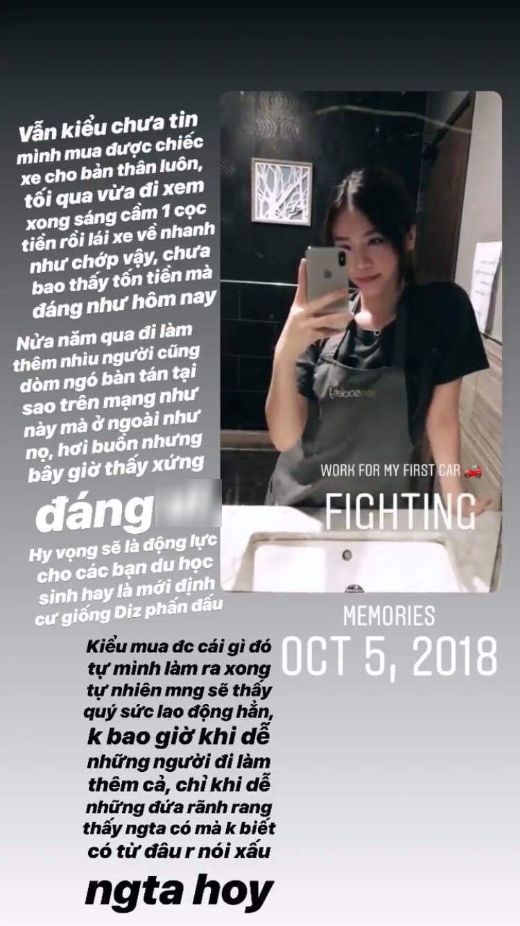 Hot girl Mai Diz khoe tậu xế hộp tiền tỷ ở tuổi 19, ai cũng nghĩ được bạn trai richkid tặng nhưng câu chuyện phía sau mới gây chú ý