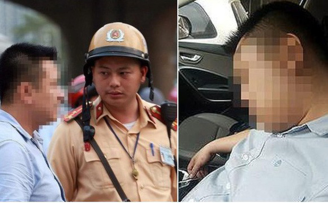 Ngủ quên nửa giờ khi dừng đèn đỏ, tài xế rời đi mất khi CSGT đang lập hồ sơ xử lý