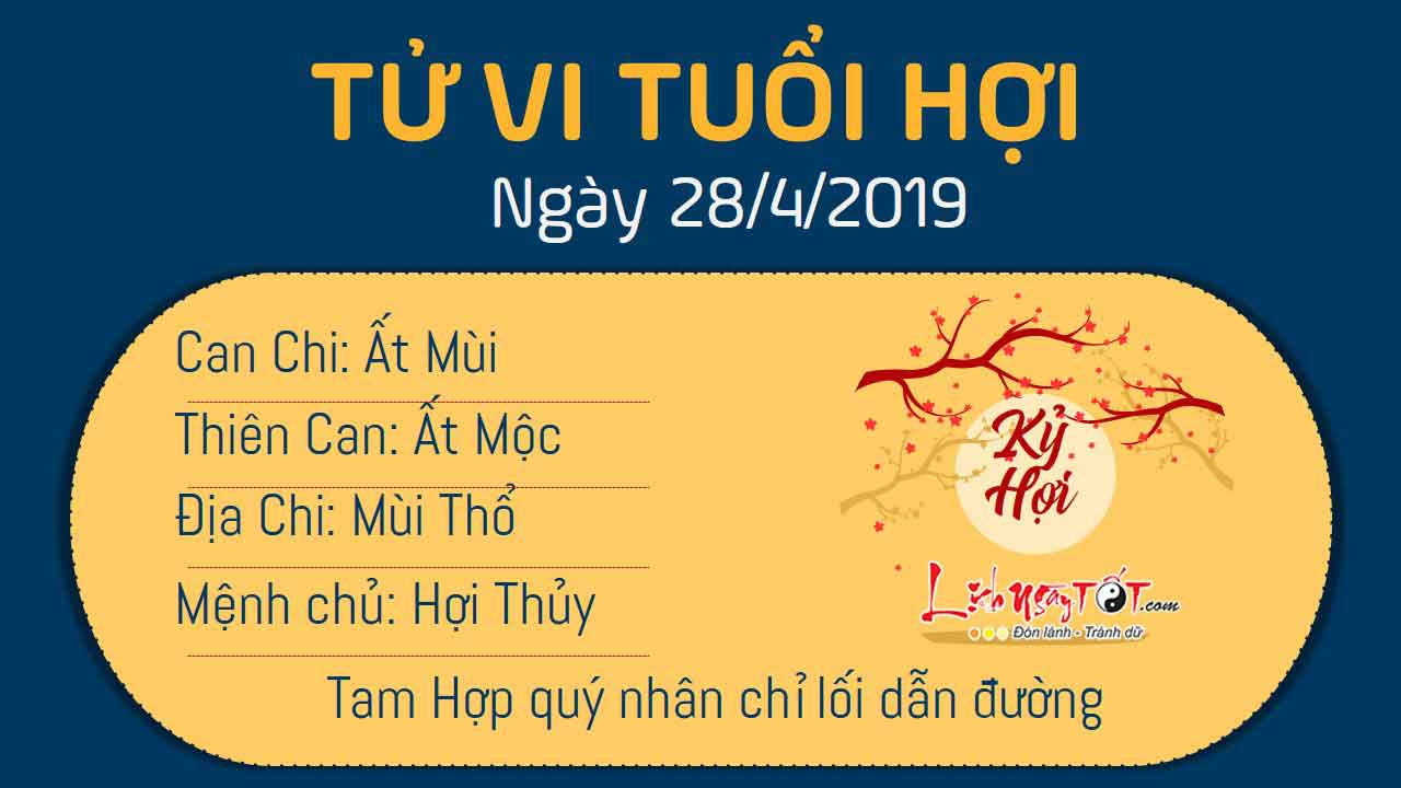 Tử vi Chủ nhật ngày 28/4/2019 của 12 con giáp: Thân có tin vui về con cái, Dậu bị lừa tiền