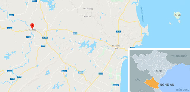 3 em nhỏ mất tích khi tắm sông ở Nghệ An