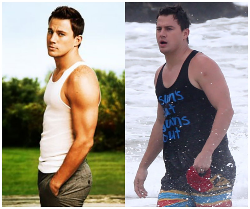 Những nam thần Hollywood một thời của chúng ta đã chứng minh cho câu nói: Thời gian quả là liều thuốc tăng cân hiệu quả