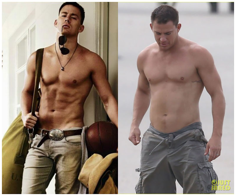 Những nam thần Hollywood một thời của chúng ta đã chứng minh cho câu nói: Thời gian quả là liều thuốc tăng cân hiệu quả