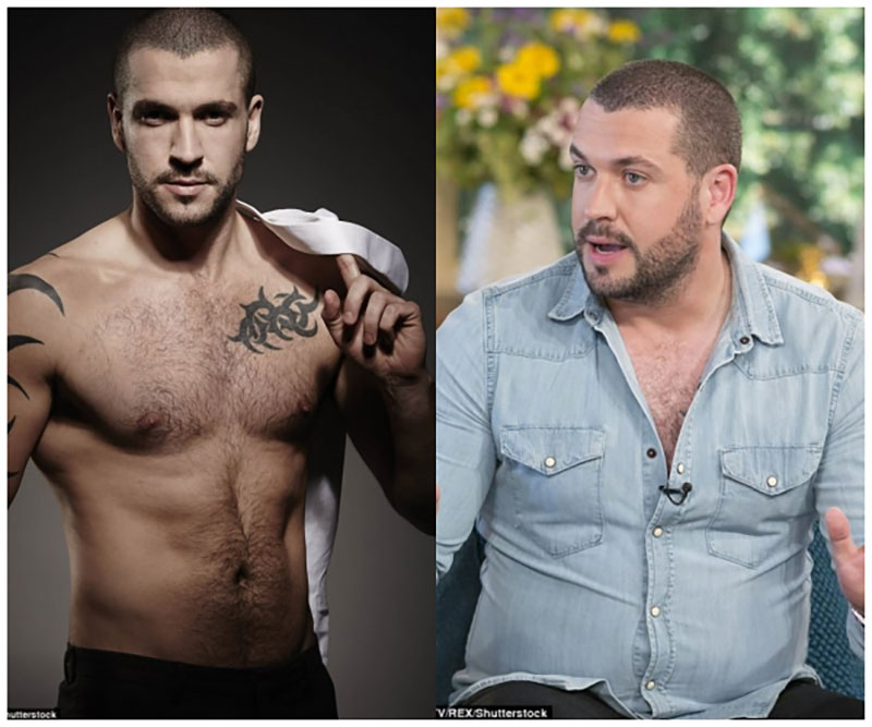 Những nam thần Hollywood một thời của chúng ta đã chứng minh cho câu nói: Thời gian quả là liều thuốc tăng cân hiệu quả