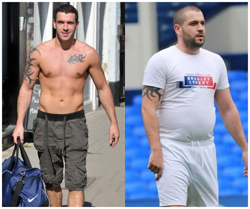 Những nam thần Hollywood một thời của chúng ta đã chứng minh cho câu nói: Thời gian quả là liều thuốc tăng cân hiệu quả