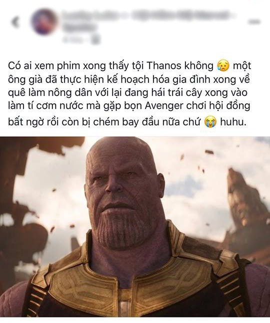 Team đã xem ENDGAME lập hội về phe Thanos: Ông già búng tay vì muốn kế hoạch hóa gia đình thôi mà!