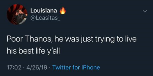 Team đã xem ENDGAME lập hội về phe Thanos: Ông già búng tay vì muốn kế hoạch hóa gia đình thôi mà!