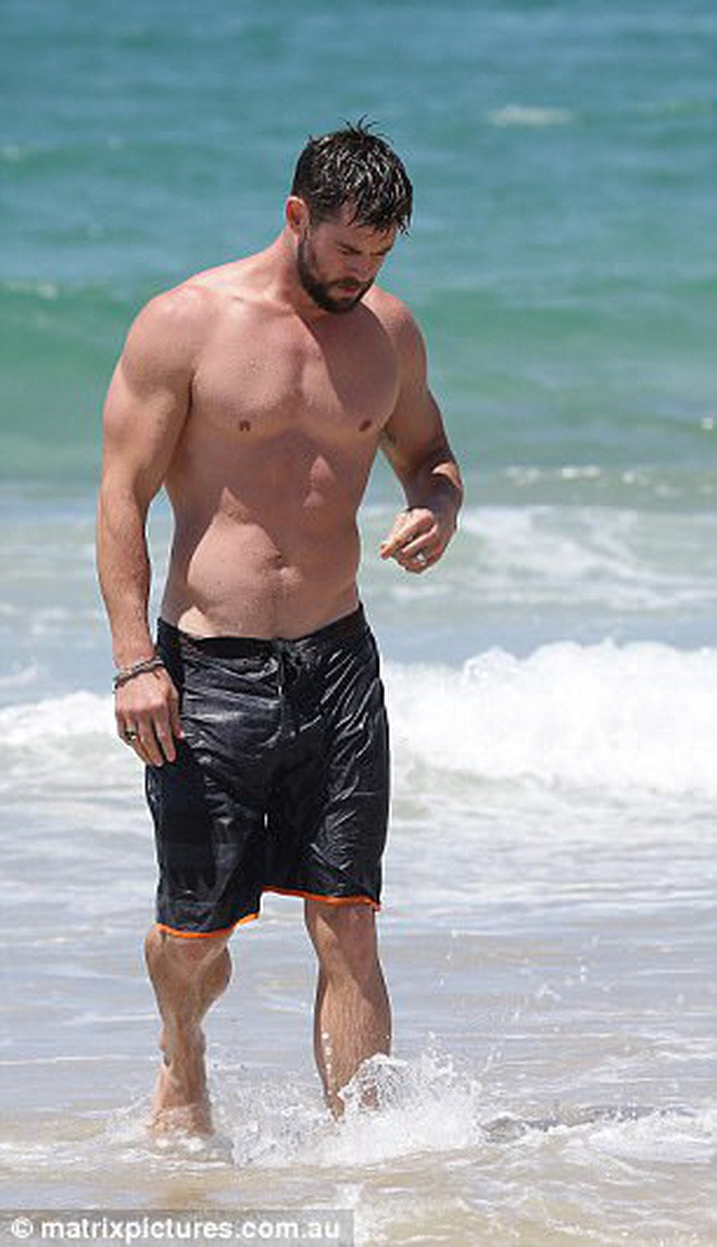 Chỉ số cơ thể của Thor Chris Hemsworth cho thấy hàng Úc còn đỉnh hơn gấp bội lần hàng Mỹ