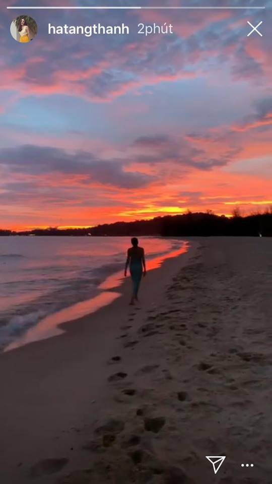 Tăng Thanh Hà phá lệ, liên tục khoe ảnh 2 con nhỏ khi đi du lịch