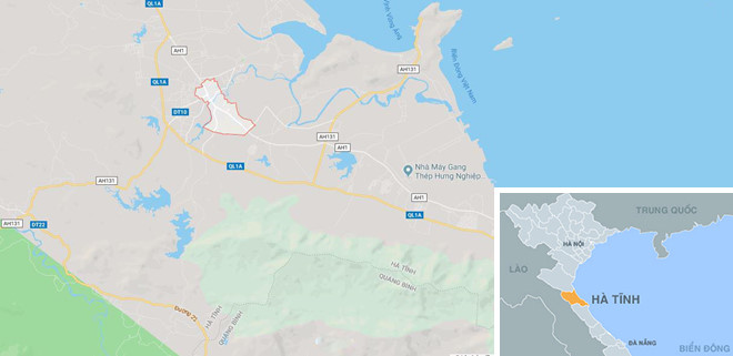 Xe đầu kéo cháy rụi sau khi vướng đường điện 35 kV